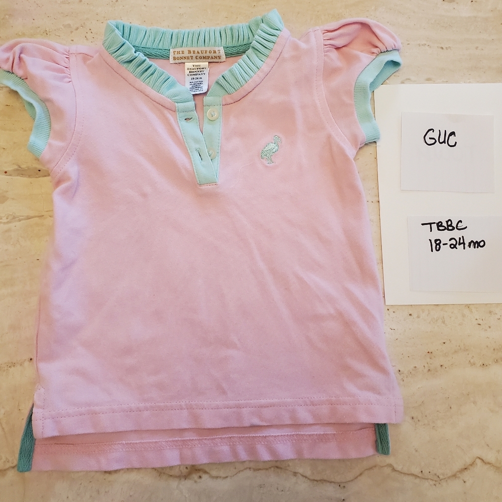 TBBC The Beaufort Bonnet Company  polo 18-24m